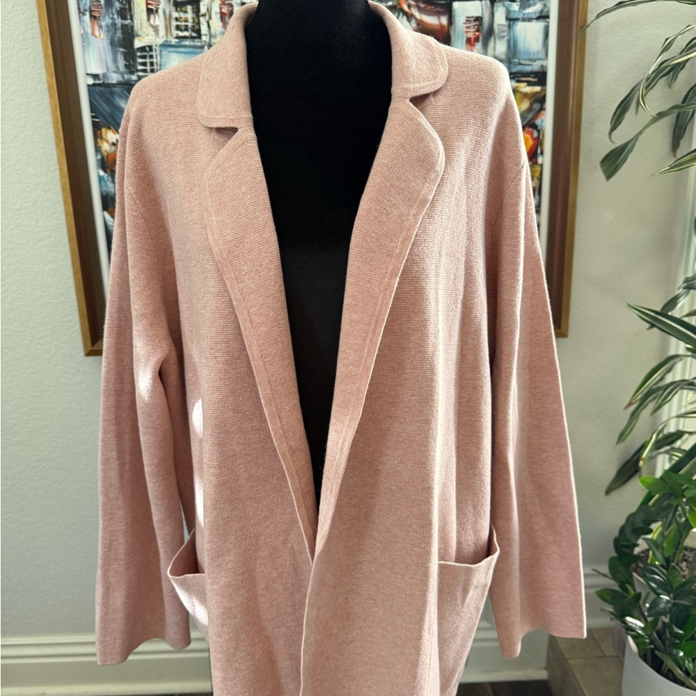 J. Crew Soft Pink Sweater/Cardigan